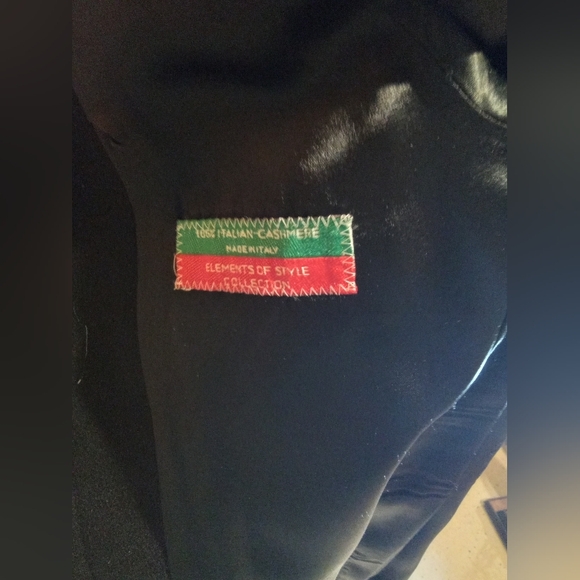 CASHMERE Italian woman coat - Picture 4 of 6